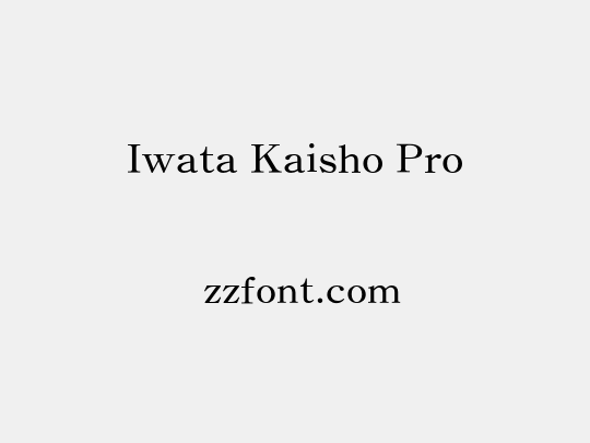 Iwata Kaisho Pro