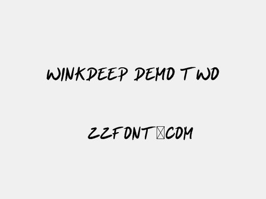 Winkdeep Demo Two