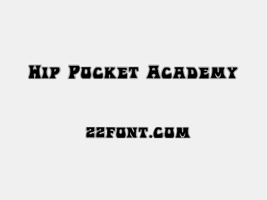 Hip Pocket Academy