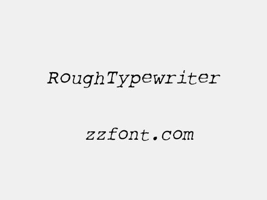 RoughTypewriter