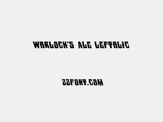Warlock's Ale Leftalic