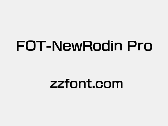 FOT-NewRodin Pro