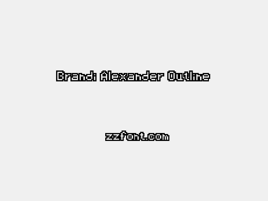 Brandi Alexander Outline