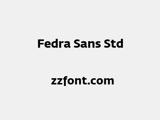 Fedra Sans Std