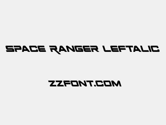 Space Ranger Leftalic