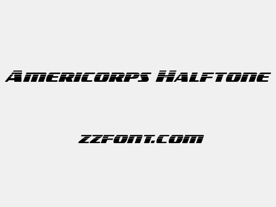Americorps Halftone