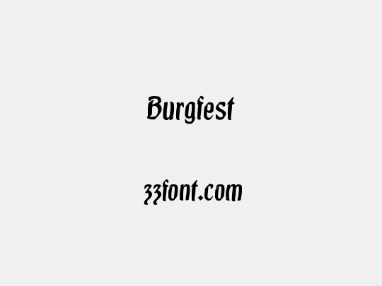 Burgfest