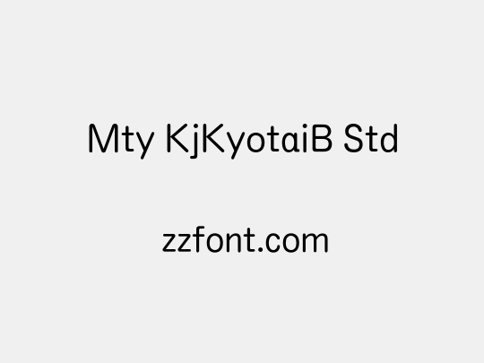 Mty KjKyotaiB Std