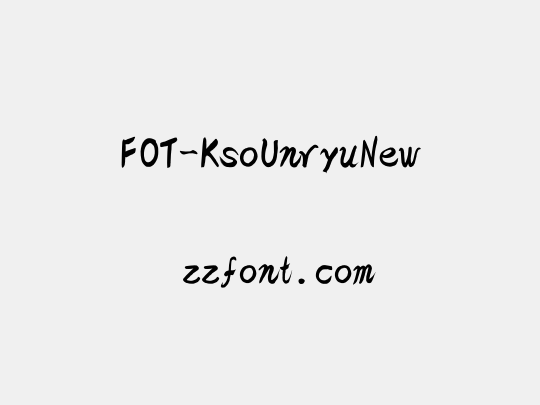 FOT-KsoUnryuNew