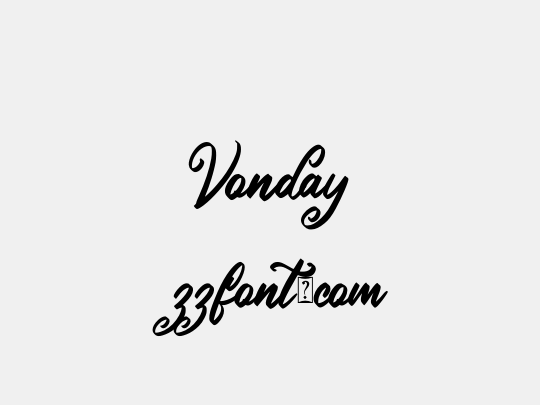 Vonday