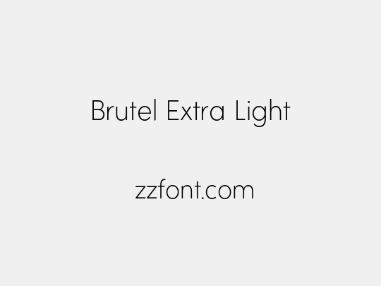 Brutel Extra Light