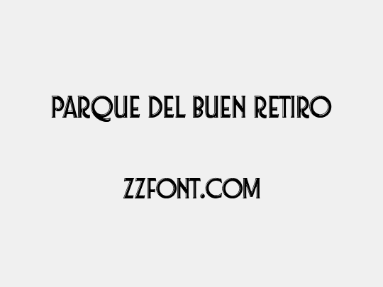 Parque del Buen Retiro