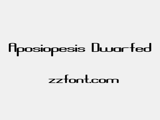 Aposiopesis Dwarfed