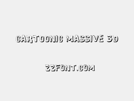 Cartoonic Massive 3D