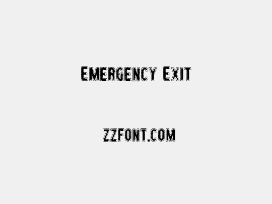 Emergency Exit