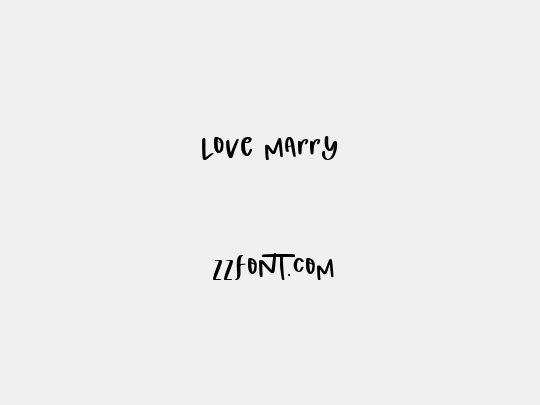 Love Marry