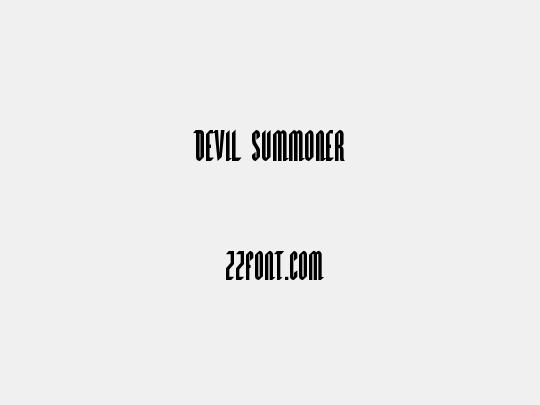 Devil Summoner