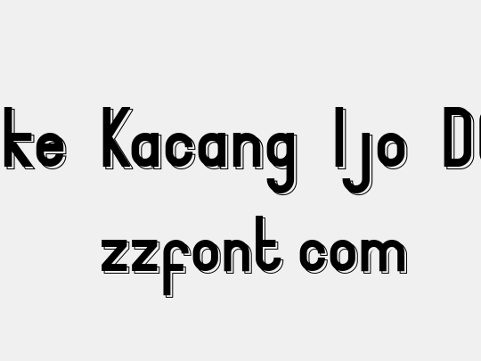 Bingke Kacang Ijo DEMO