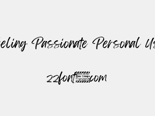 Feeling Passionate Personal Use