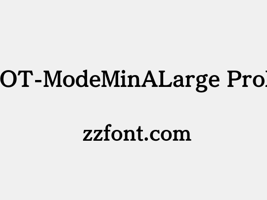 FOT-ModeMinALarge ProN