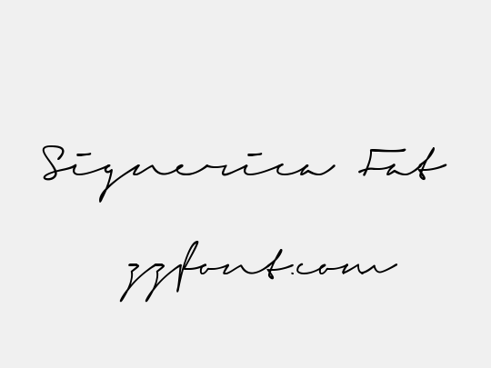 Signerica Fat