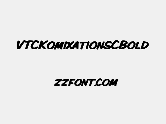 VTCKomixationSCBold