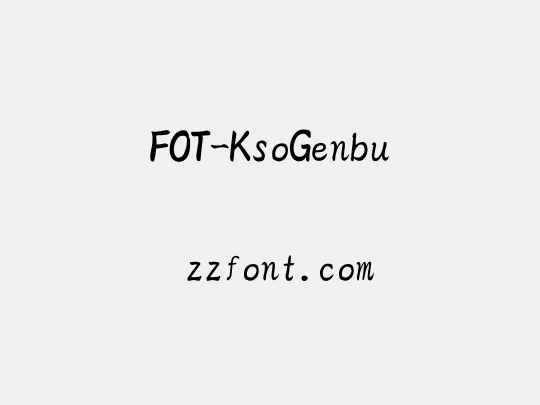 FOT-KsoGenbu