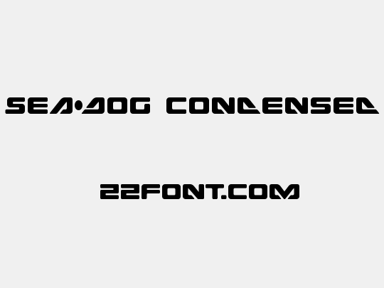 Sea-Dog Condensed