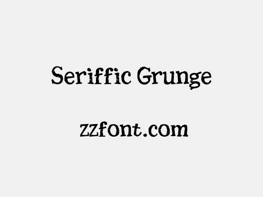 Seriffic Grunge