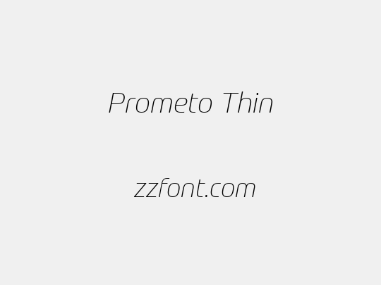 Prometo Thin