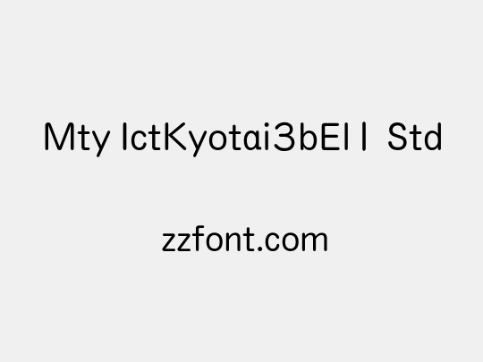 Mty IctKyotai3bEl1 Std