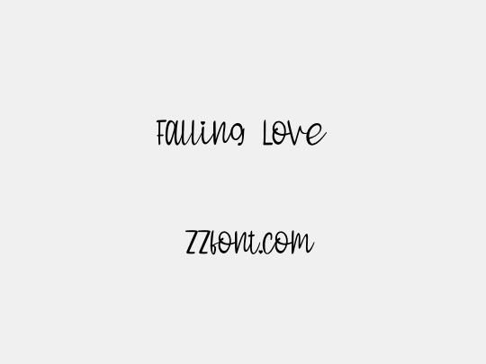 Falling Love