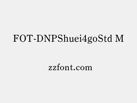 FOT-DNPShuei4goStd M