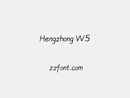 Hengzhong W5