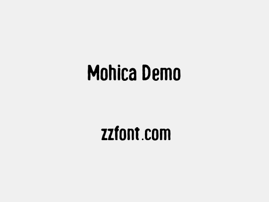 Mohica Demo