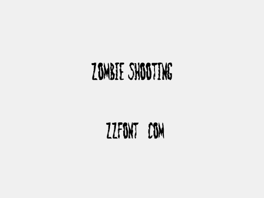 Zombie Shooting