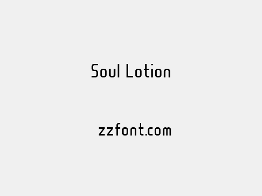 Soul Lotion