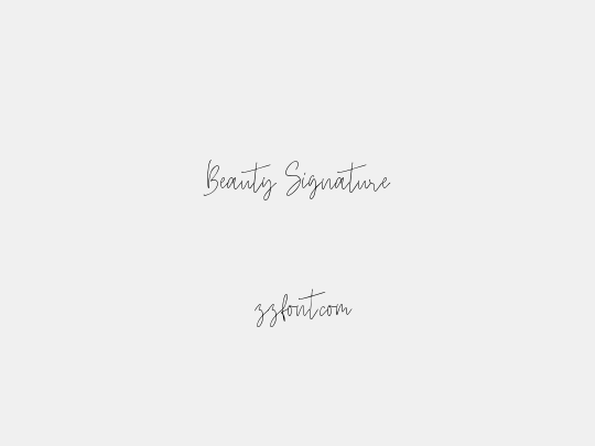 Beauty Signature