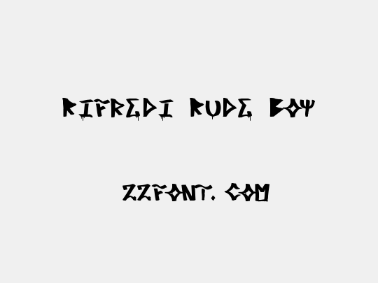 Rifredi Rude Boy