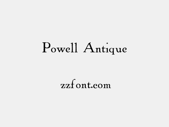 Powell Antique
