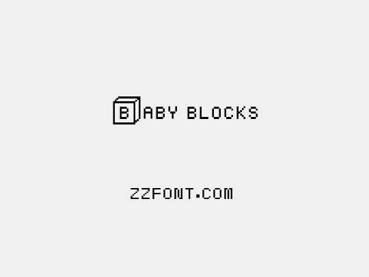 Baby blocks