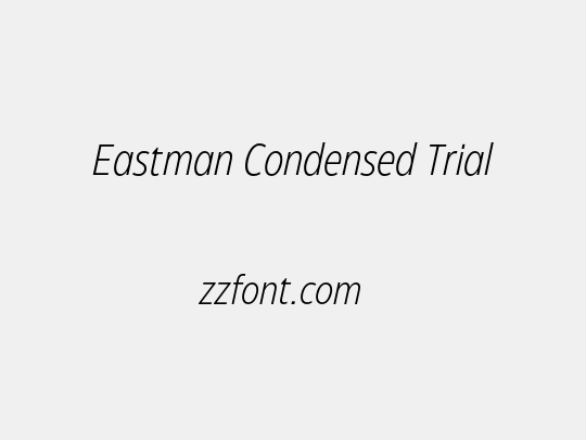 Eastman Condensed Trial