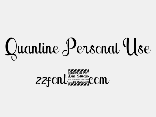 Quantine Personal Use