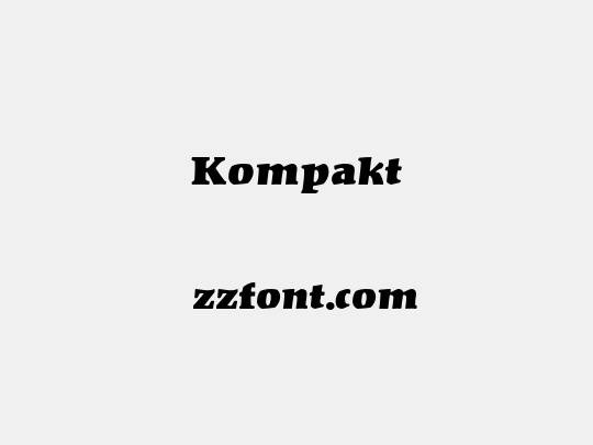 Kompakt