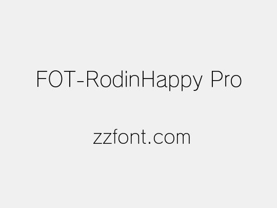 FOT-RodinHappy Pro