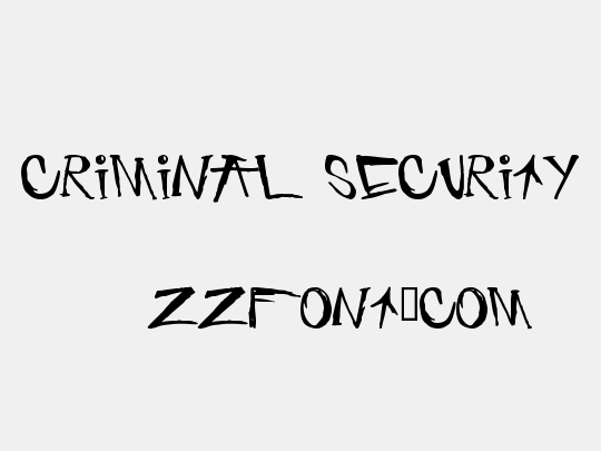 criminal security