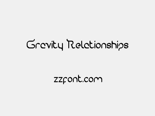 Gravity Relationships