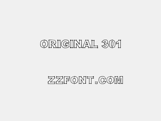 Original 301
