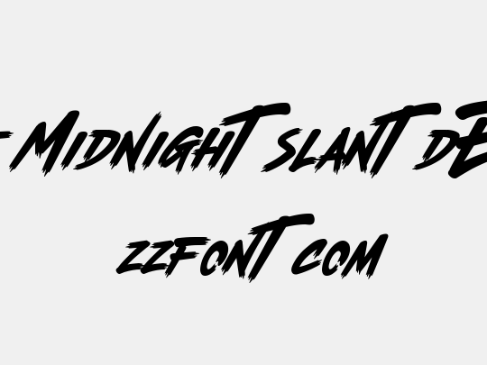 The Midnight (Slant) DEMO