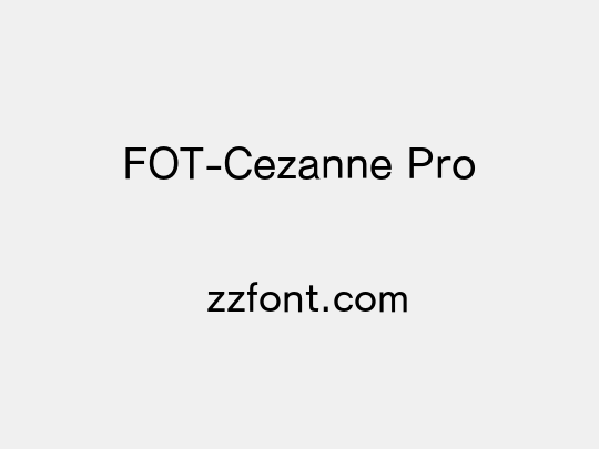 FOT-Cezanne Pro